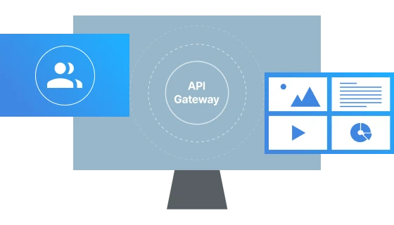 API Gateway에서 제공하는 API 관리기능으로 성능과 보안 만족
